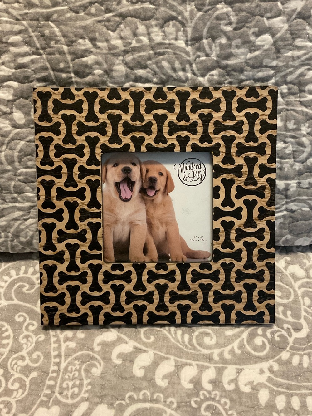 Winifred & Lily Square Wooden Pet Frame